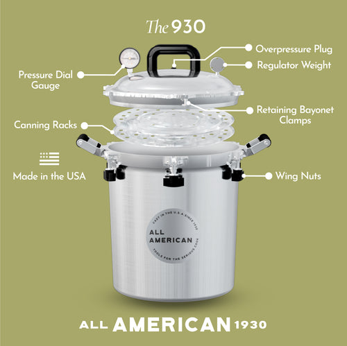 (Factory Outlet) The 930 Pressure Cooker/Canner